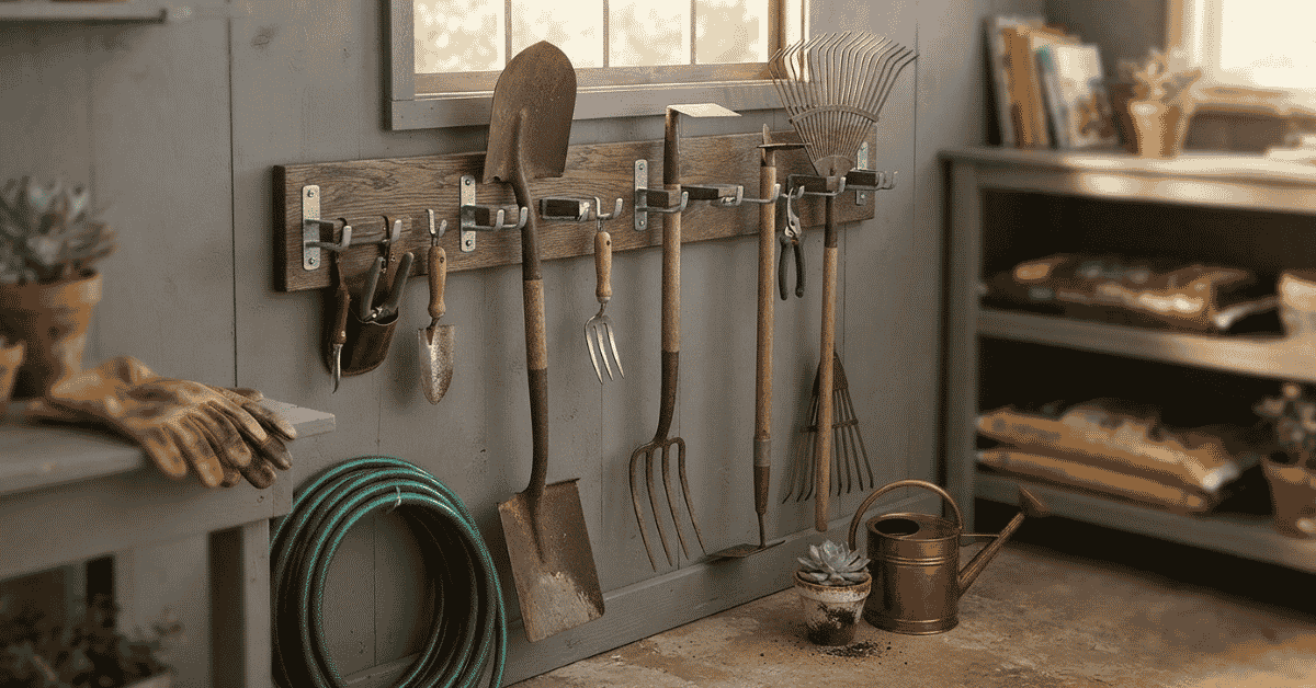 Garden Tool Holders: Mighty, Calm, Oddball