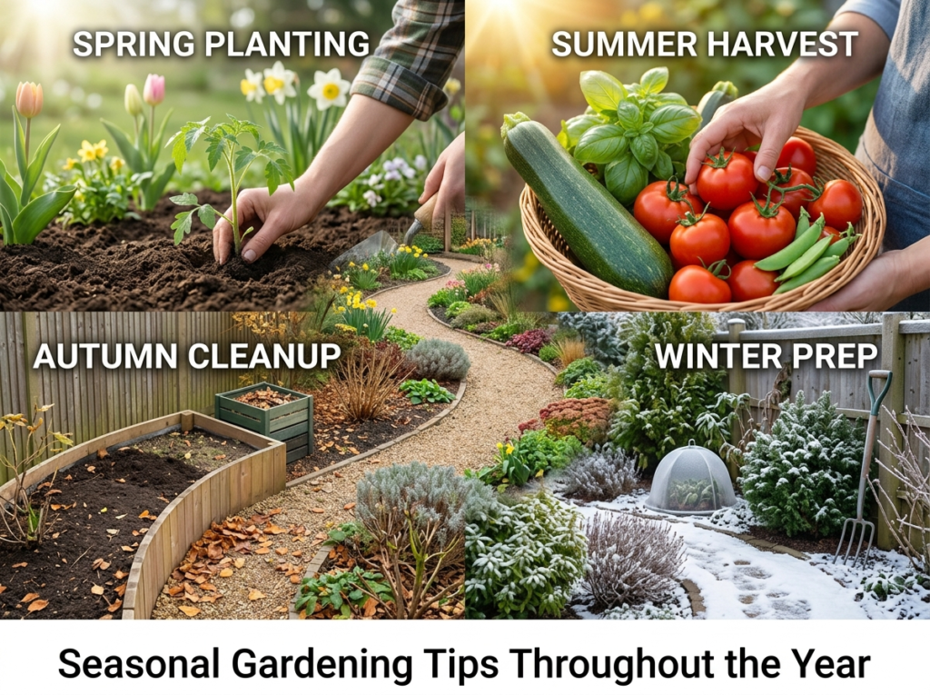 Seasonal Gardening Tips Throughout the Year