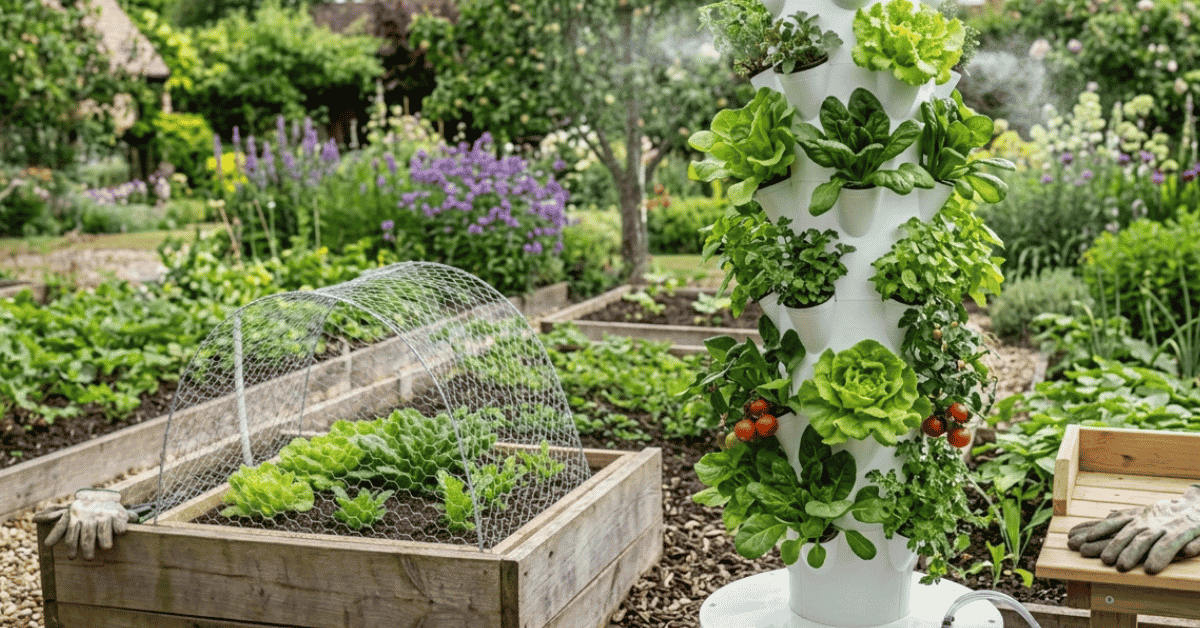Aeroponic Gardening Tower