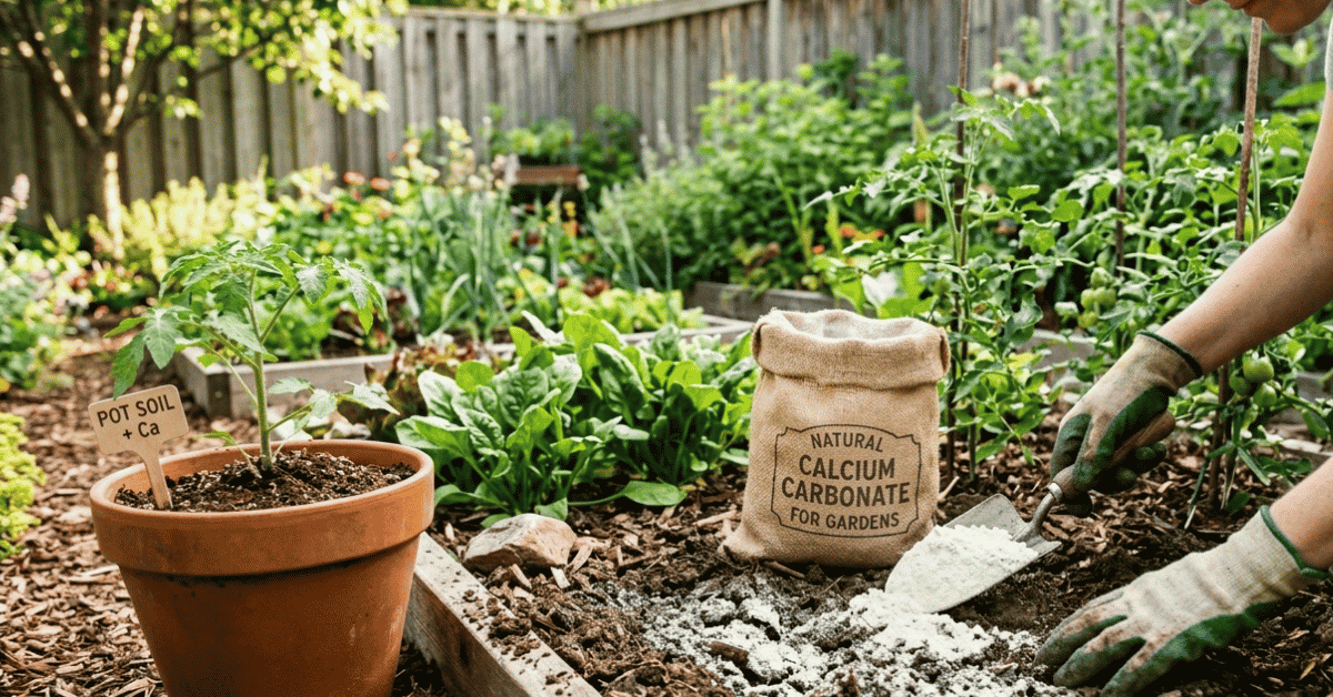 Calcium Carbonate in Gardening