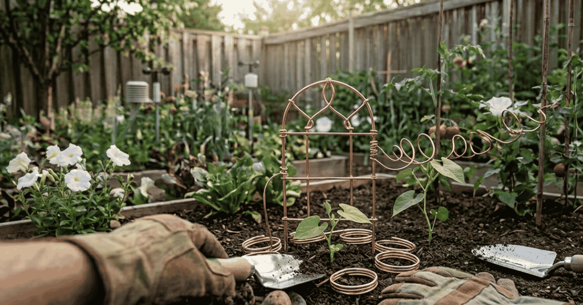 Copper Wire for Gardening