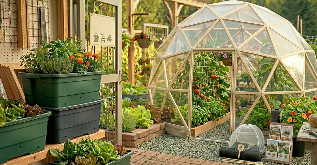 Gardening Globe Tent