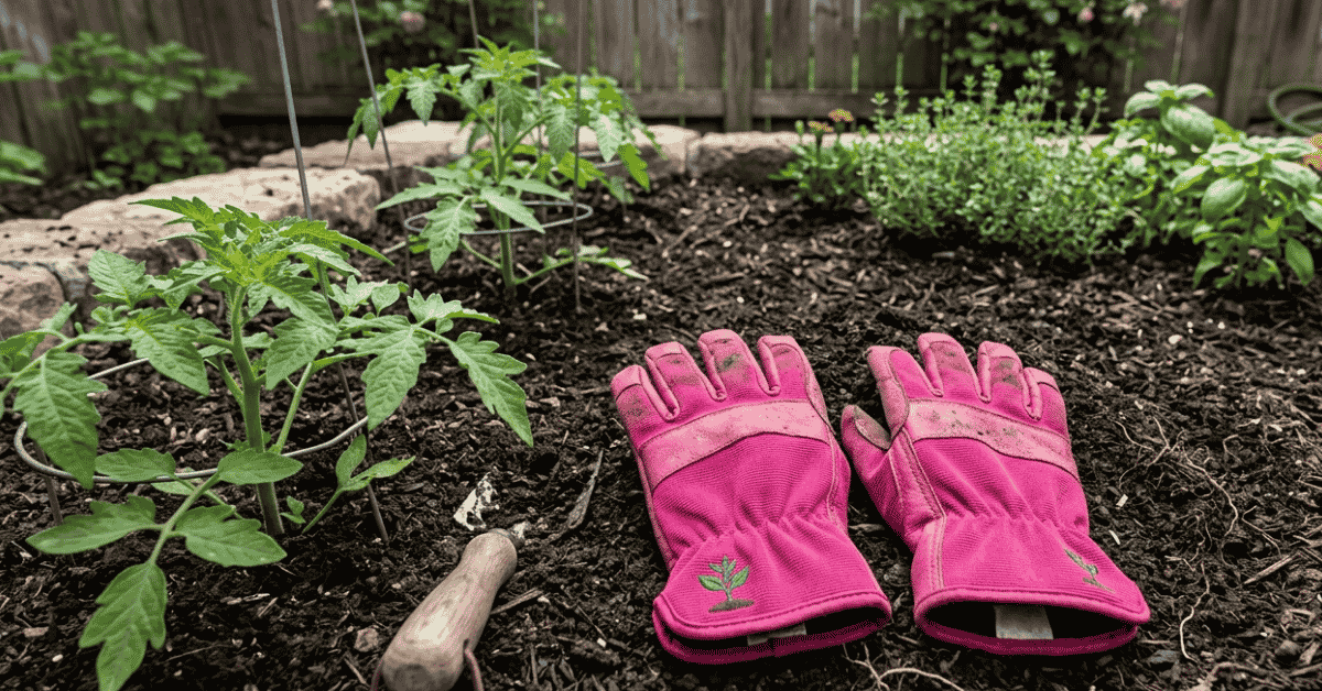 Gardening Gloves Pink