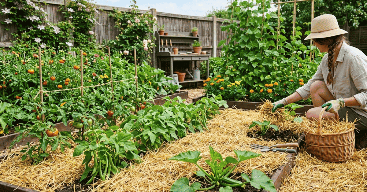 Hay for Gardening