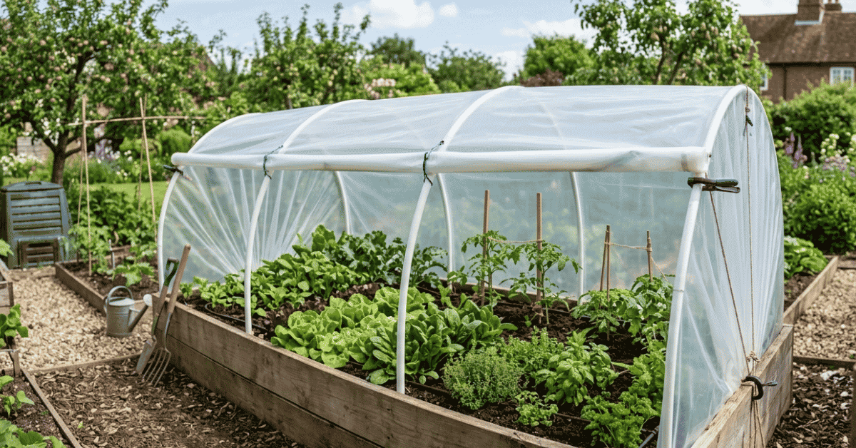 Hoop Raised Bed Gardening