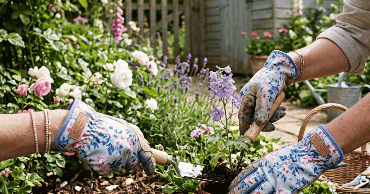 Laura Ashley Gardening Gloves