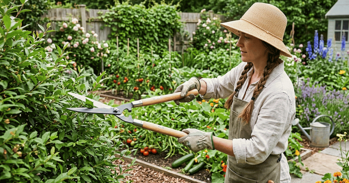 Long Handled Gardening Shears