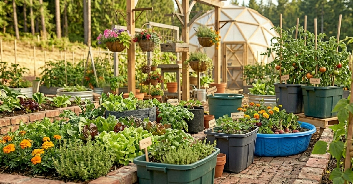 Plastic Tubs for Gardening