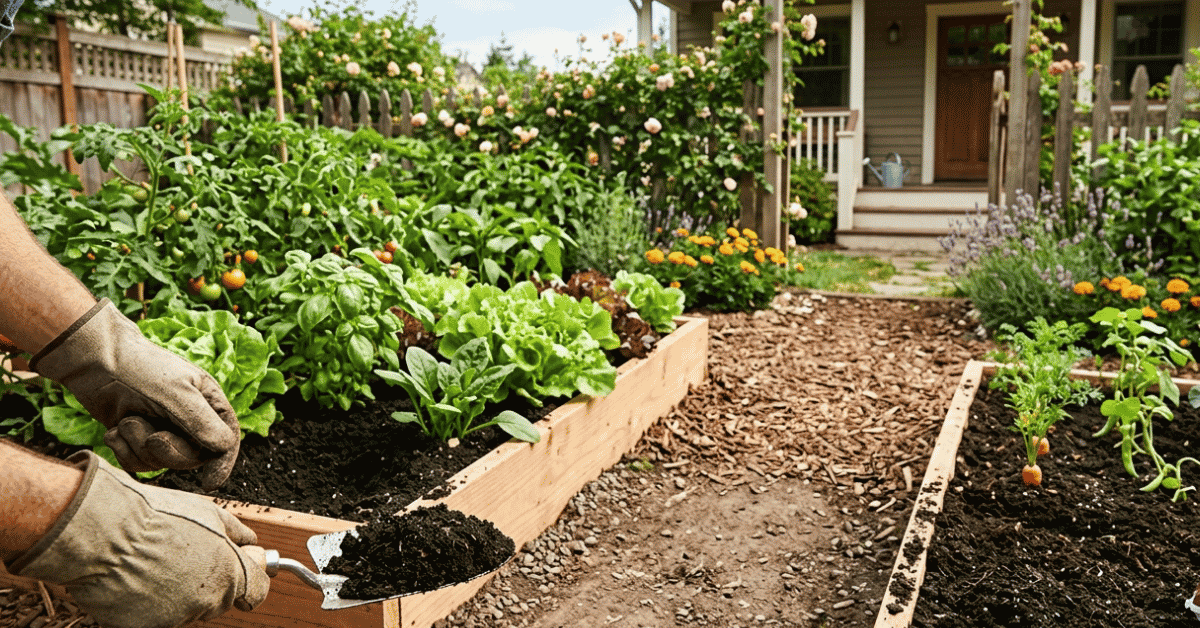 What soil is best for vegetable garden
