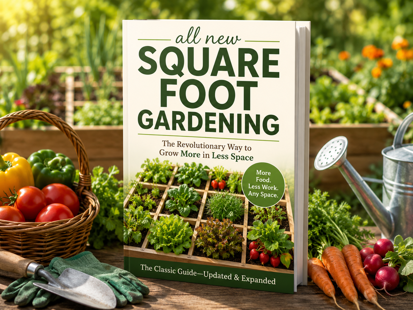 all new square foot gardening book