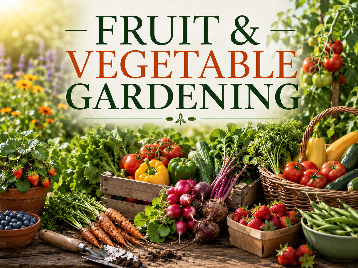 fruit & vegetable gardening