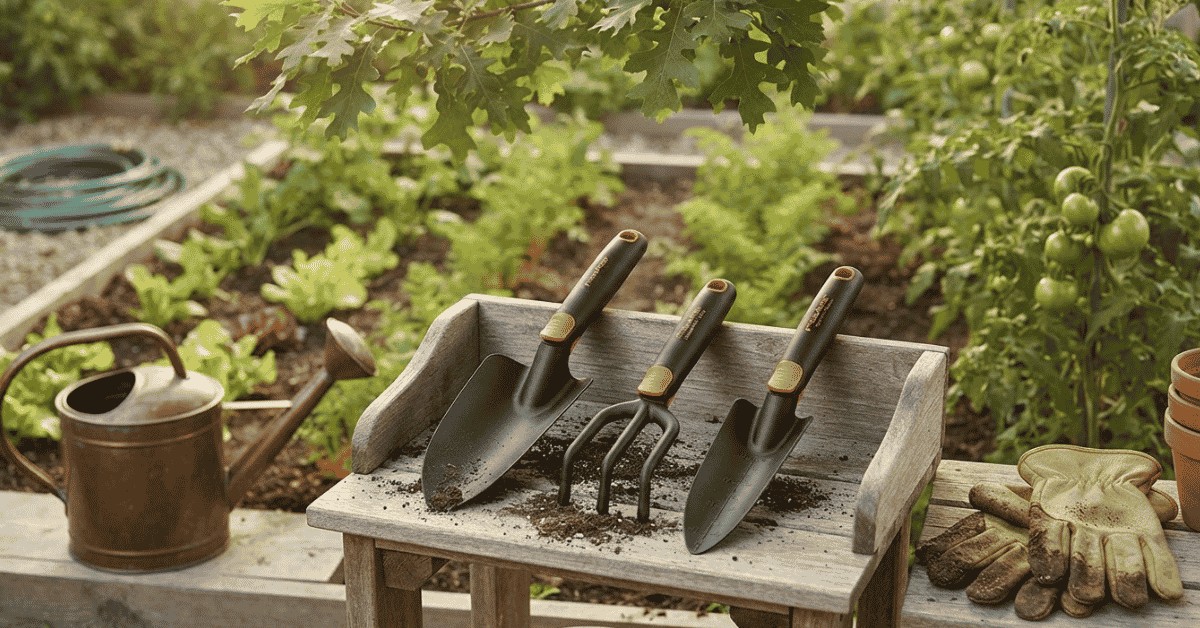 Fiskars 3 in 1 Garden Tool Set: Pure Joy