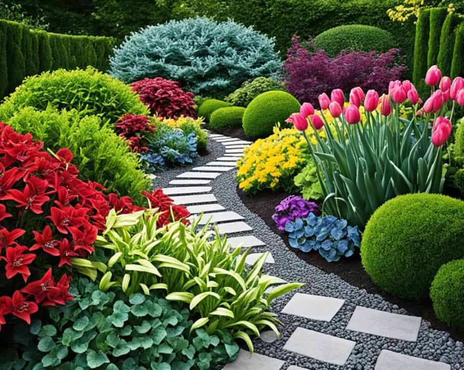 Design Of Flower Garden