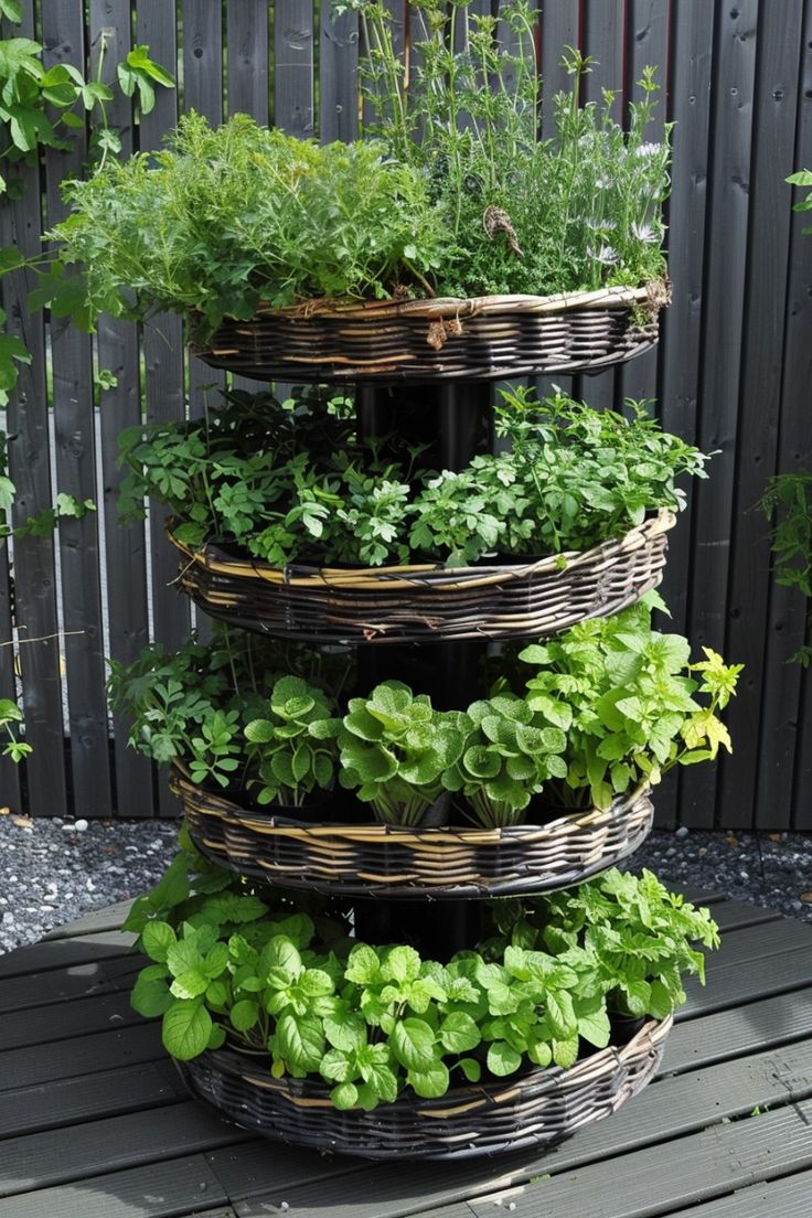 Herb Garden Outdoor Planter