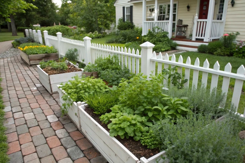 Herb Garden Front Yard